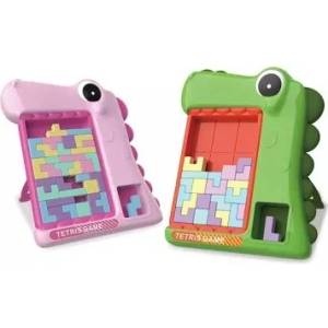 Manyuk Toys Игрална дъска за тетрис с форма на динозавър - многократно