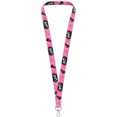 Šňůrka na krk BAAGL dlouhý lanyard růžový