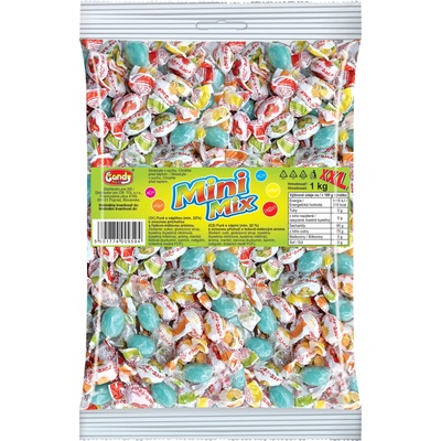 Candy Mini Mix XXL плодови бонбони furé 1 кг