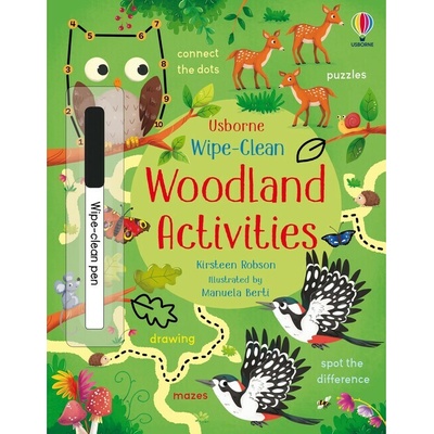 Wipe-Clean Woodland Activities Robson Kirsteen