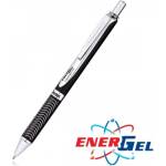 Pentel Автоматичен ролер Pentel BL407, черен цвят на писане, дебелина на линията 0.7 mm, гел, черен (OK26823)