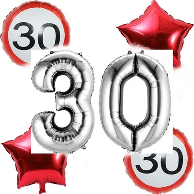Balónkový set Dopravní značka č. 30