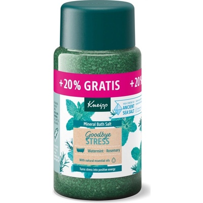 Kneippova soľ do kúpeľa Goodbye Stress 600 g