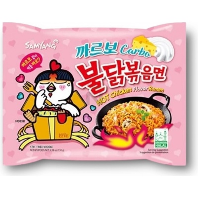 SAMYANG instant. nudle kuřecí pálivý ramen Carbo 130 g – Zboží Dáma
