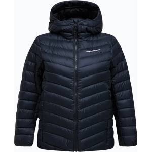 Peak Performance Дамско пухено яке Peak Performance Frost Down Hood Jacket Black
