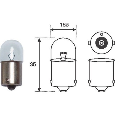 Žiarovka MAGNETI MARELLI STANDARD 004008100000