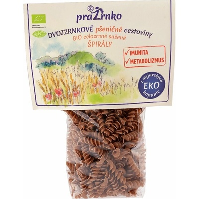 Prazrnko Dvojzrnkové cestoviny rezance celozrnné BIO 250 g