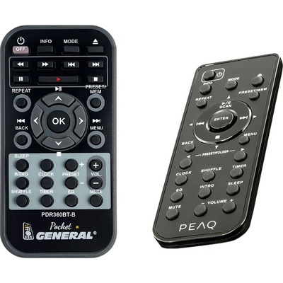 GENERAL Peaq pdr360bt-b - дистанционно управление дубликат (pdr360bt-b)