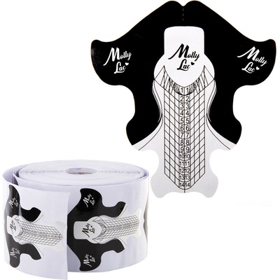 Molly Lac Premium Aluminium šablóny 50ks