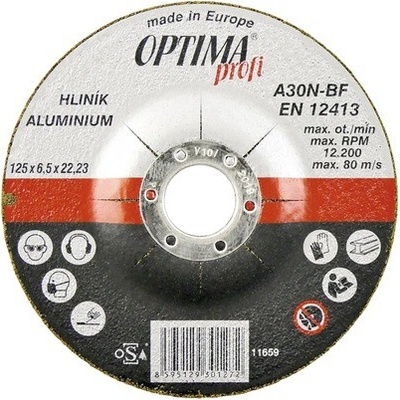 Brúsny kotúč na hliník 125x6,5 mm