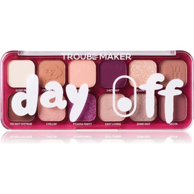 Trouble Maker Trouble палитра сенки за очи цвят Day Off 18 гр