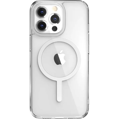 SwitchEasy MagCrush Case - хибриден удароустойчив кейс с MagSafe за iPhone 13 Pro (прозрачен)