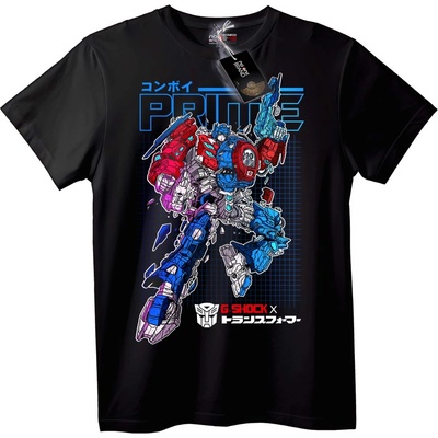 NOONEBRAND Тениска Optimus Prime G-Shock - XS, Black