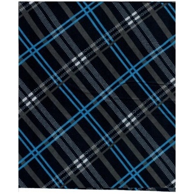 šátek multifunkční Mercox striped scarf blue/blac 20/21