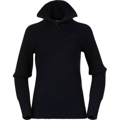 Bergans of Norway Дамски вълнен пуловер Bergans Ulriken Lady Jumper Merino jumper - Navy Blue - размер XL (105-0573-1615)