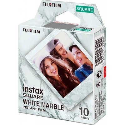 FUJIFILM Instax Square White Marble 10ks