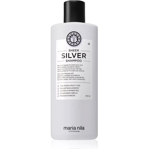 Maria Nila Sheer Silver Shampoo шампоан, неутрализиращ жълтите нюанси 350ml