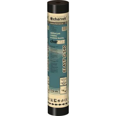 Charvát Pás asfaltový charBIT ELAST G S40 tl.4mm [7,5m2]