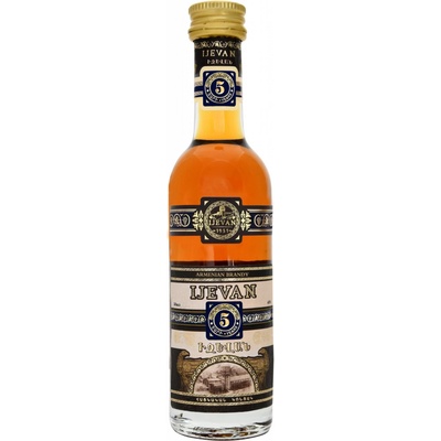 Ijevan Brandy 5y 40% 0,05 l (holá láhev)