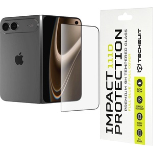 Techsuit Стъклен протектор Techsuit 111D Full Cover / Full Glue Glass - iPhone Ultra - Черен (KF2366772)