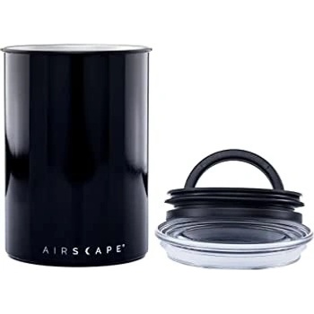 Planetary Design Airscape černá vakuová dóza na kávu z nerezové oceli 1,8 l 120 x 180 mm