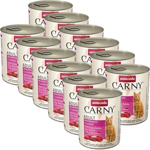 Animonda Carny Adult - Мулти-месен коктейл 12 x 800 г