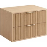 Rea REA-M0408 - Висящ шкаф за баня под мивката MONO 60x47 cm бежов (RE0508)