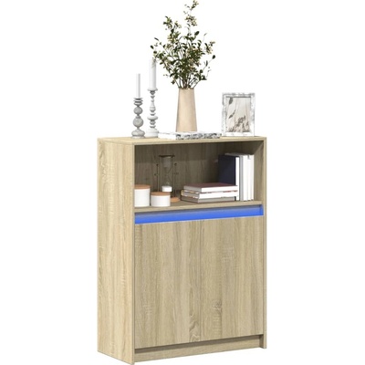 vidaXL 11461.852161 příborník LED dub sonoma 72 x 34 x 100 cm