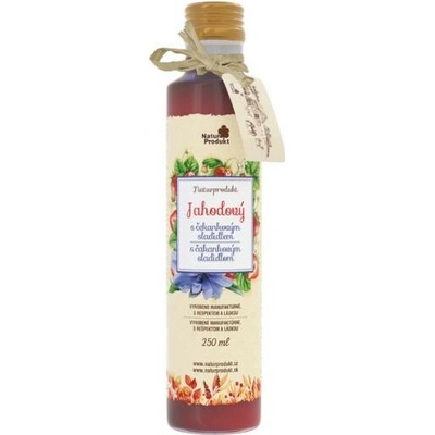 Naturprodukt Sirup jahodový s čekankovým sirupem 250 ml