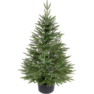 zanapo.cz Umělý vánoční stromeček Smrk Nordic 3D v květináči 140 cm