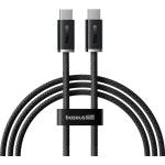 Baseus Кабел за данни Baseus Dynamic 3, Type-C - Type-C, 100W, PD, 1.0m, Black - 40421 (de-40421)