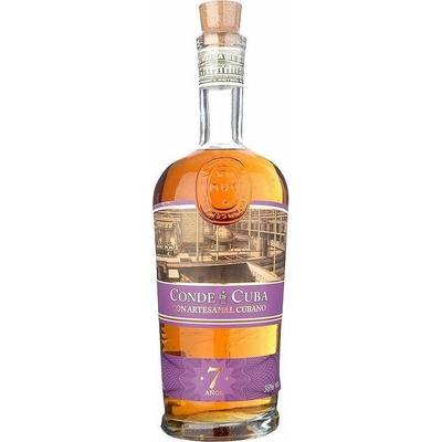 Conde de Cuba 7y 38% 0,7 l (holá láhev)