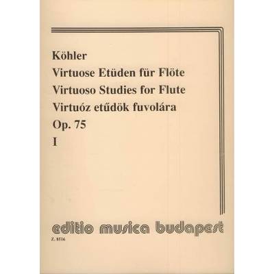 Virtuoso Studies for Flute op. 75 no. 1