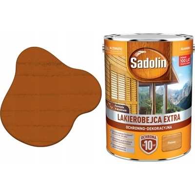 Lazura na dřevo Sadolin rozpouštědlová 5 l borovice
