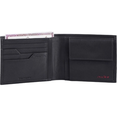 Samsonite pánska kožená peňaženka Pro DLX 5 SLG 015 černá