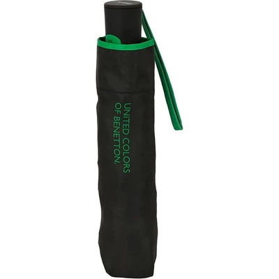 SAFTA Чадър Safta Benetton Love Foldable Automatic umbrella 52 cm - Green (Multicolor)