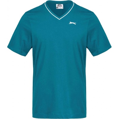 Slazenger tričko výstřih do V modrá