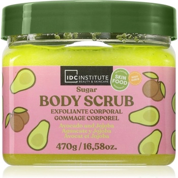 Idc institute Avocado and Jojoba Oil пилинг за тяло 470ml