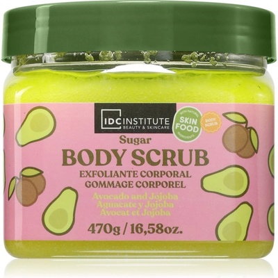 Idc institute Avocado and Jojoba Oil пилинг за тяло 470ml