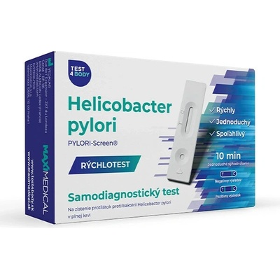 Maximedical rýchlotest Helicobacter pylori samodiagnostický test z krvi