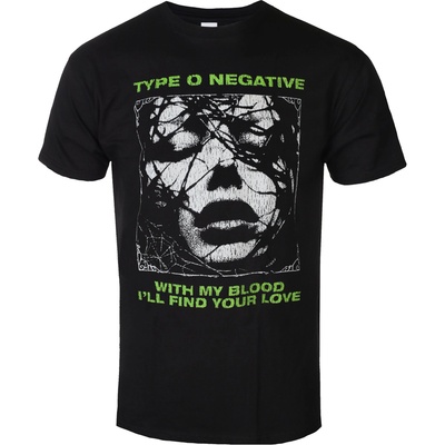 Plastic head Мъжка тениска type o negative - with my blood - plastic head - ph13517