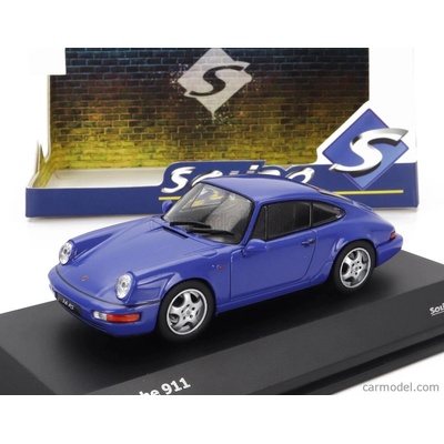 Solido Porsche 911 964 Rs Coupe 1992 Blue 1:43