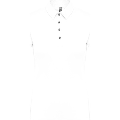 Kariban k263 / Дамска поло тениска с къс ръкав - бяла xs (20k26300100)