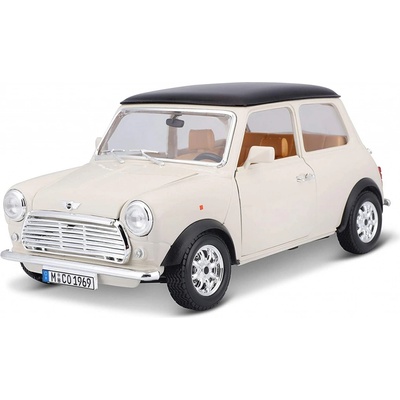 Bburago Mini Cooper 1969 béžová 1:18