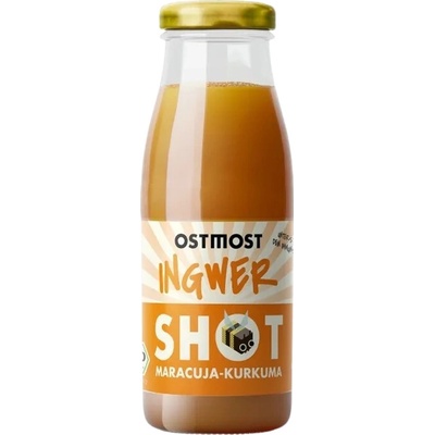Ostmost Zázvorový shot marakuja a kurkuma 6 x 250 ml