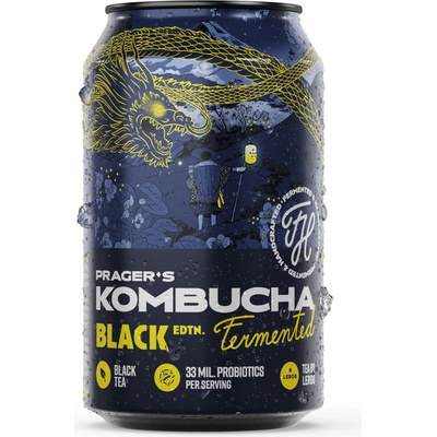 Prager'sKombucha Black Edition 12 x 330ml