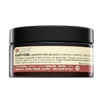 Insight ElastiCurl Pure Mild Shampoo čisticí balzám pro vlnité a kudrnaté vlasy 100 g