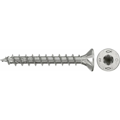 Fischer 574066 skrutky do drevotriesky 4.5 mm 30 mm TX Nerezová oceľ 200 ks
