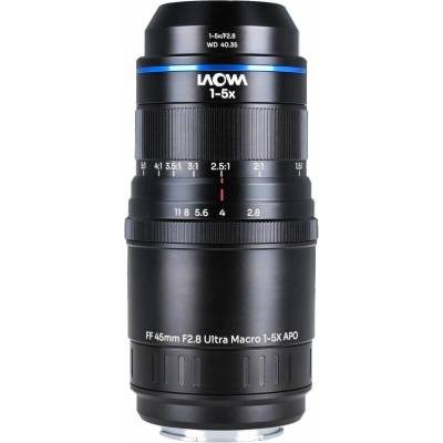 LAOWA Aksen 45 mm f/2,8 1-5X Ultra Macro APO - Sony FE