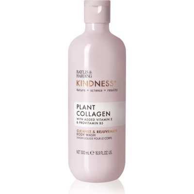 Baylis & Harding Kindness+ Plant Collagen ревитализиращ душ гел аромати Coconut Milk & Rose Water 500ml
